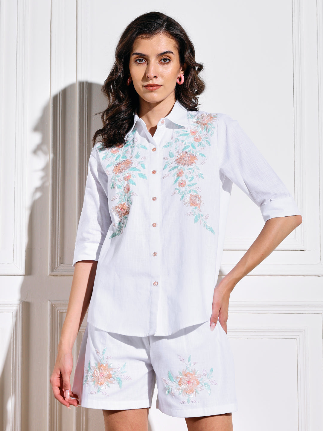 Floral Whispers Shorts