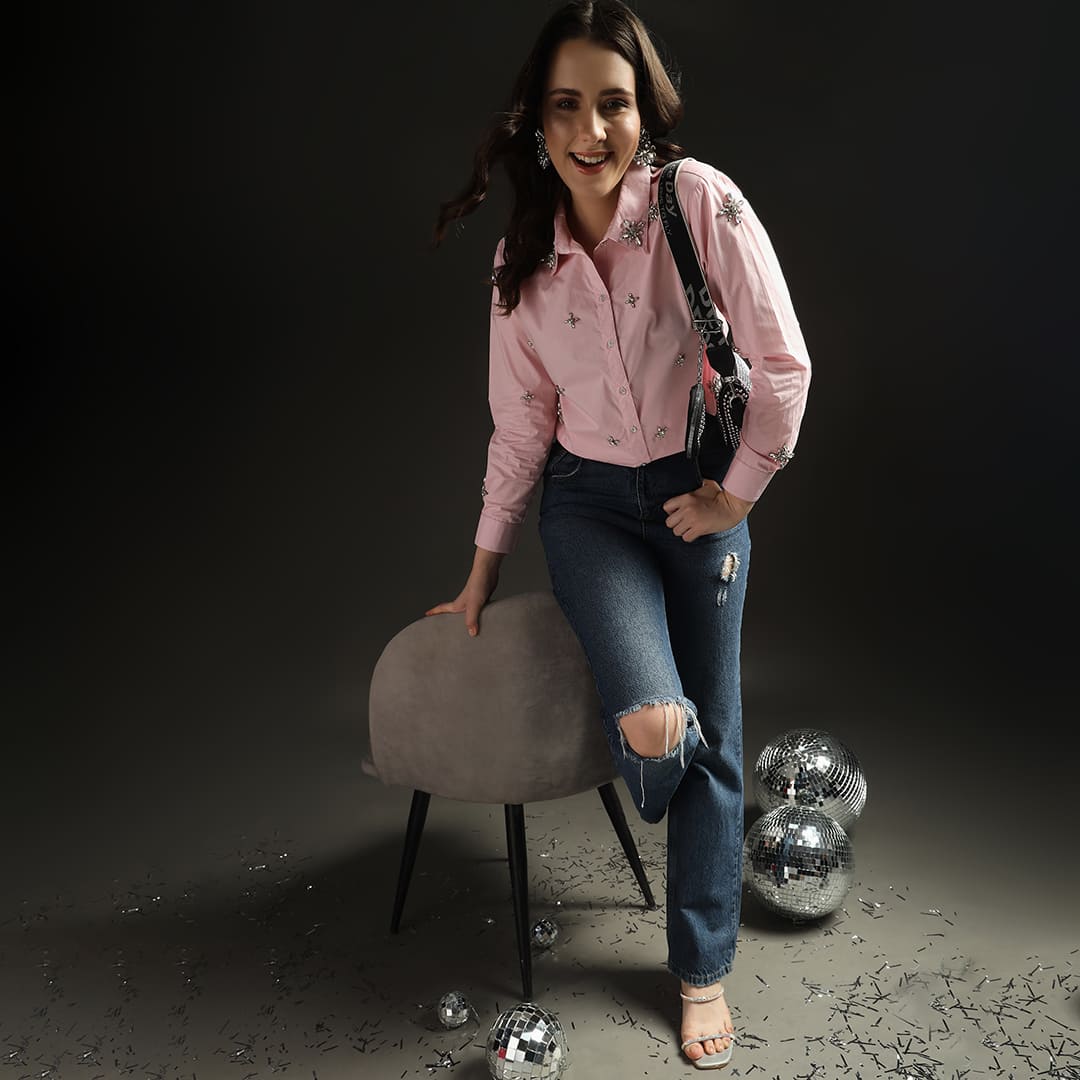 Aurora Sky Pink Shirt