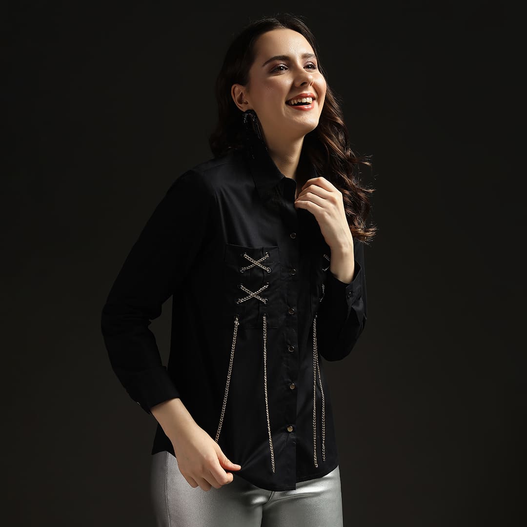 Stellar Gold Cascade Shirt