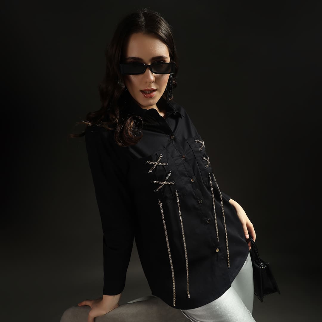 Stellar Gold Cascade Shirt