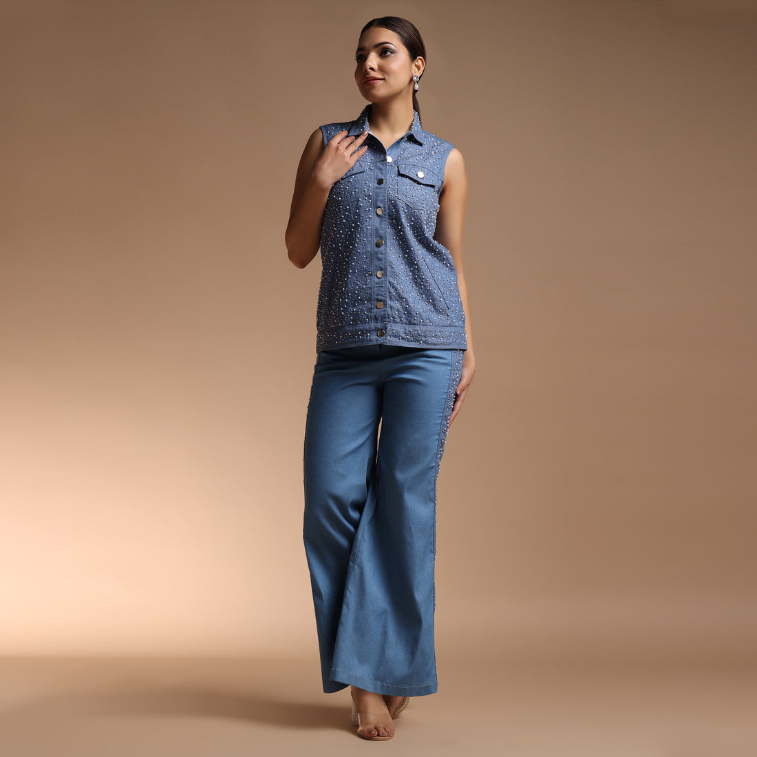 Starry Night Denim Ensemble