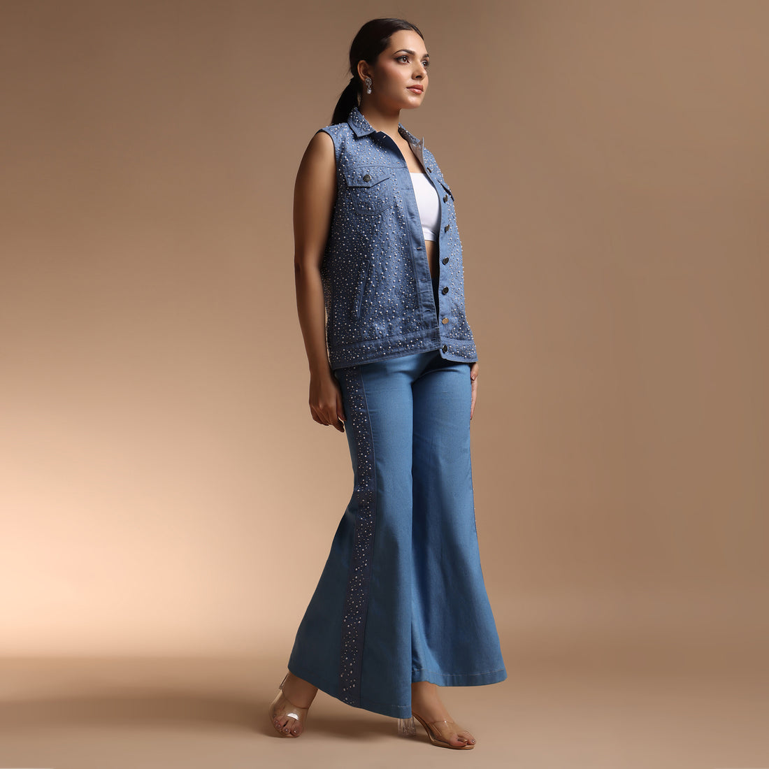 Starry Night Denim Ensemble