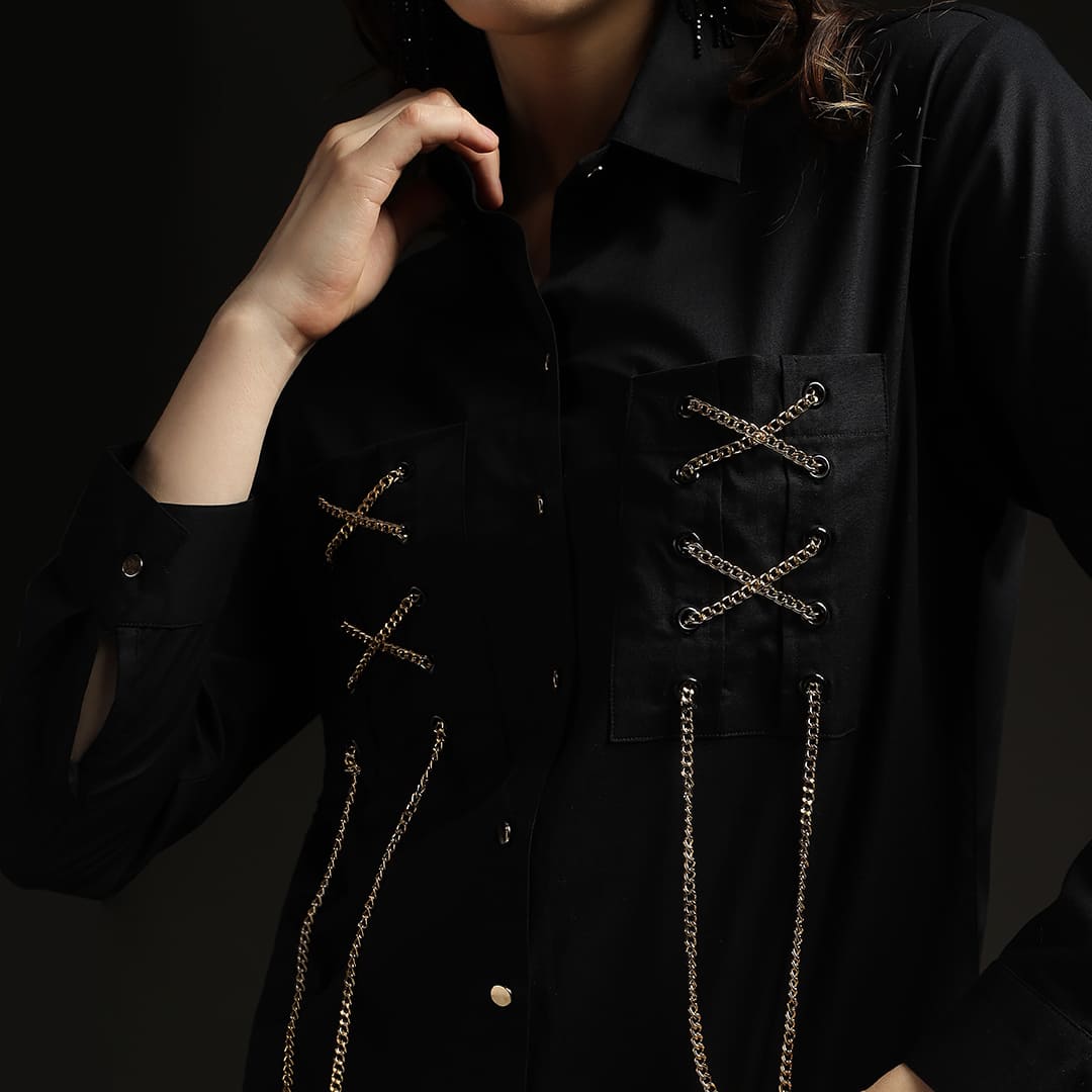 Stellar Gold Cascade Shirt