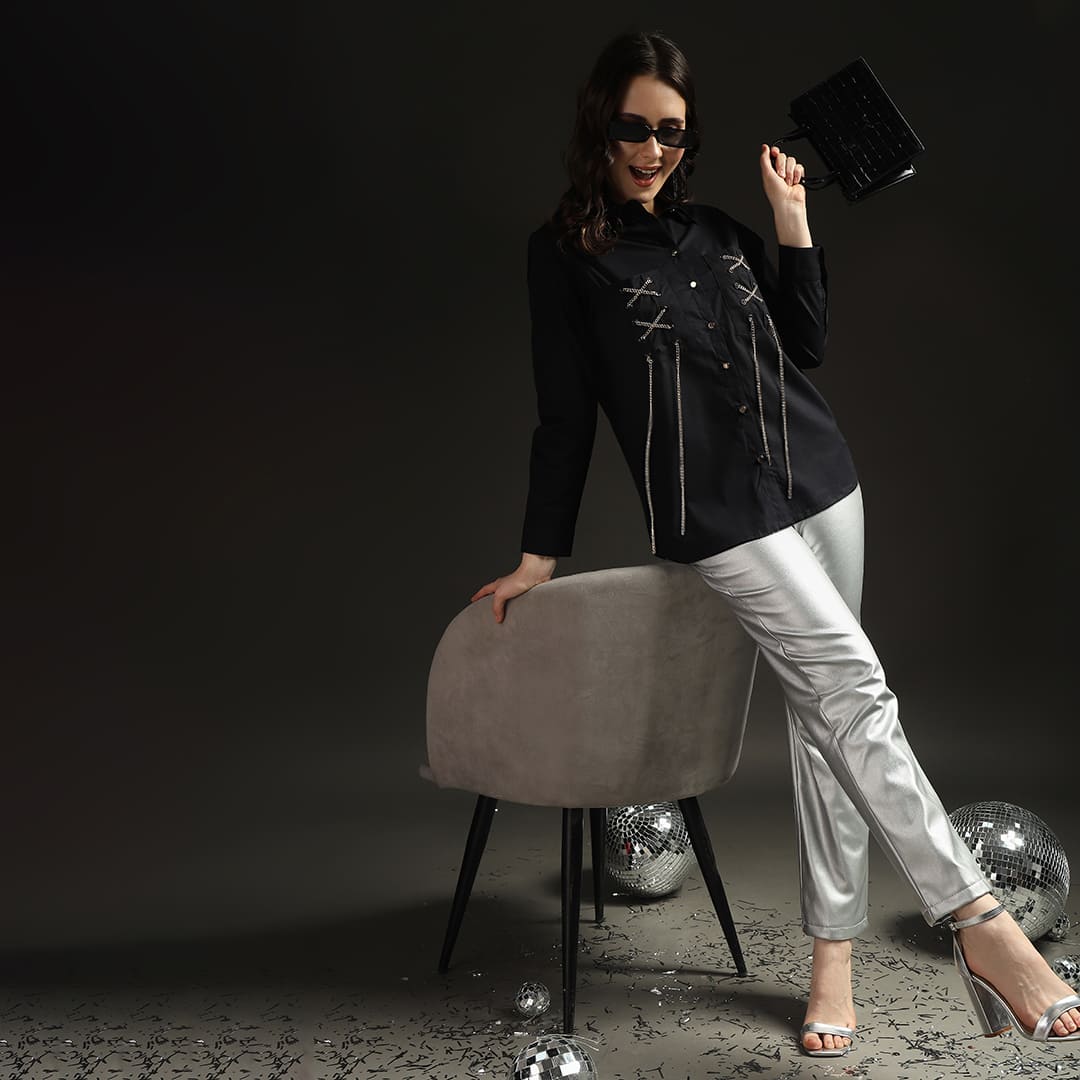 Stellar Gold Cascade Shirt