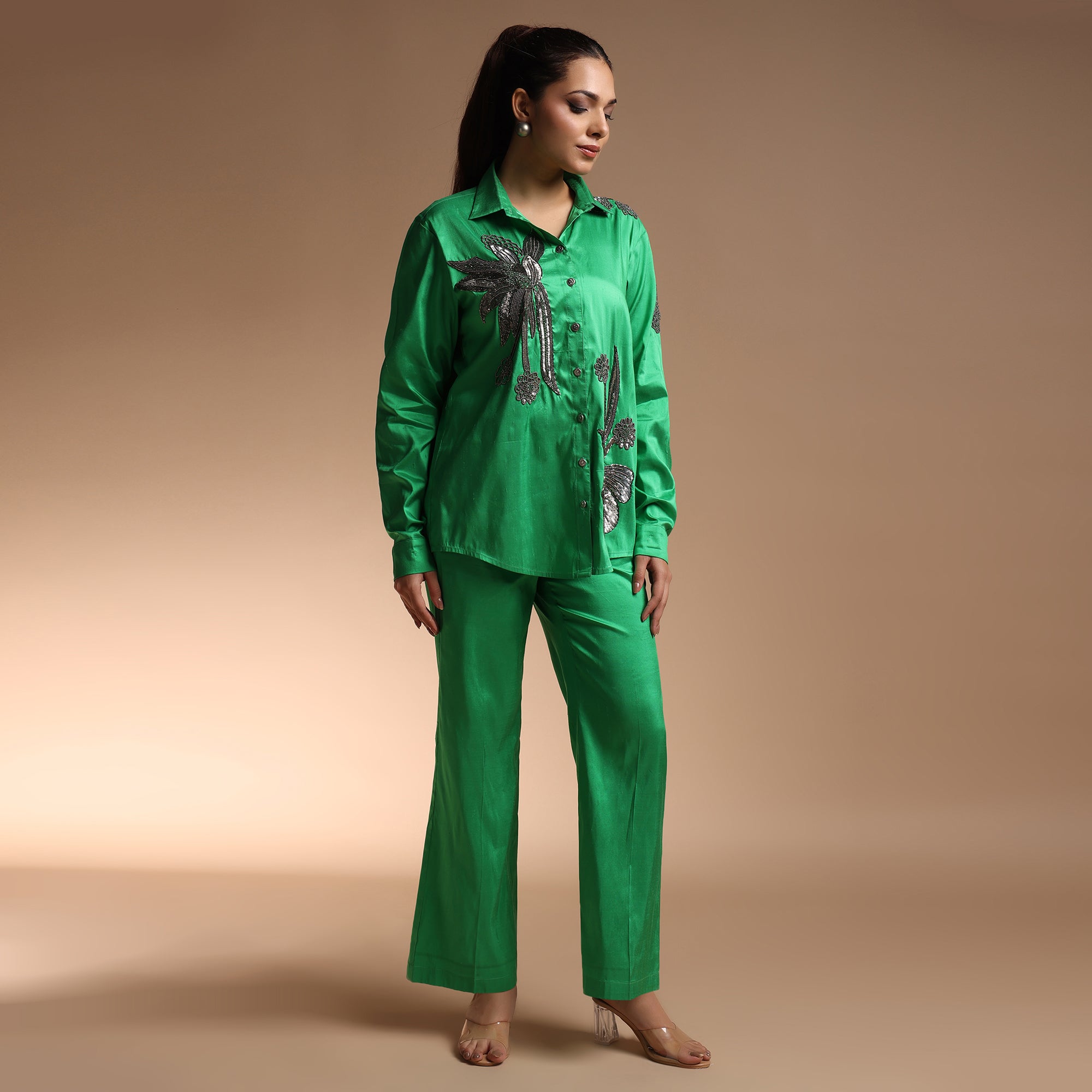 Moonlit Jade Co-ord Set