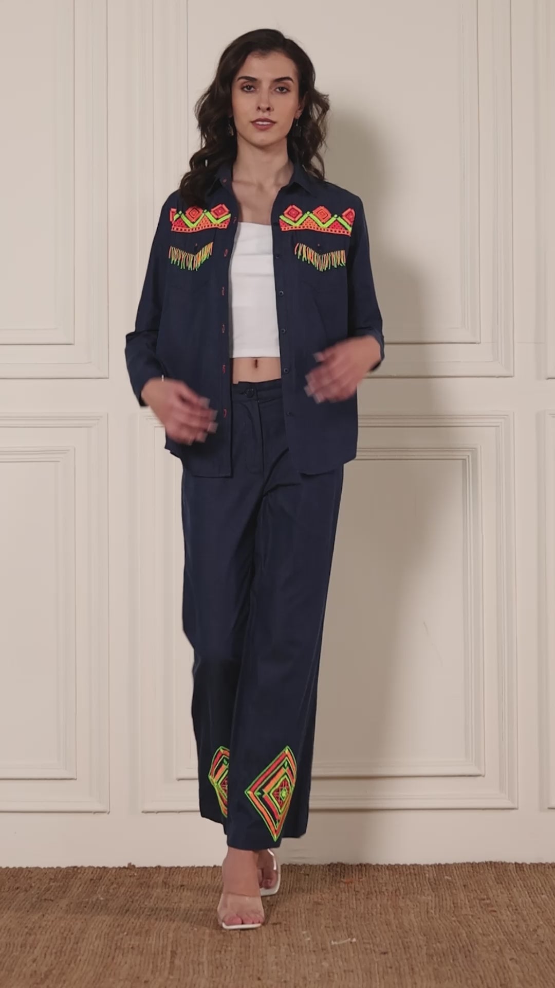 Neon Matrix Co-ord Set